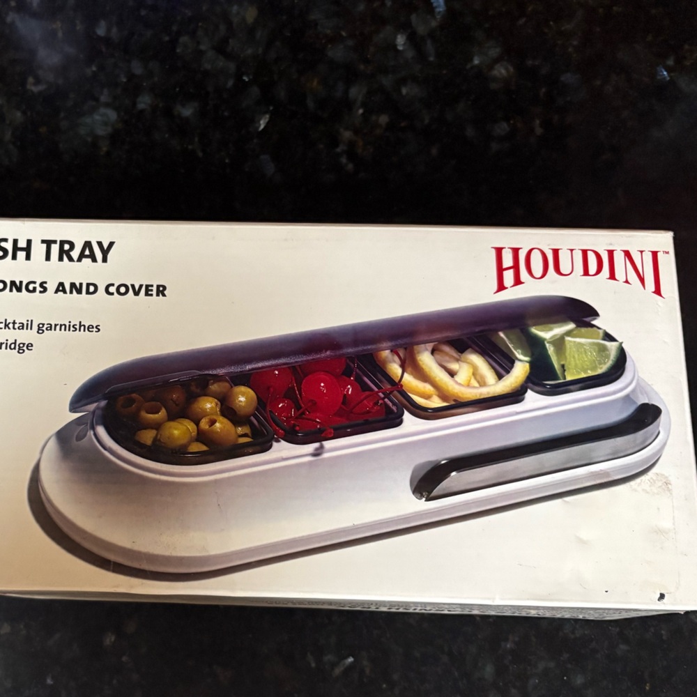 Silver Garnish Tray